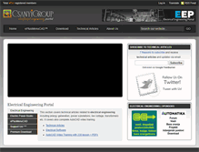 Tablet Screenshot of csanyigroup.com